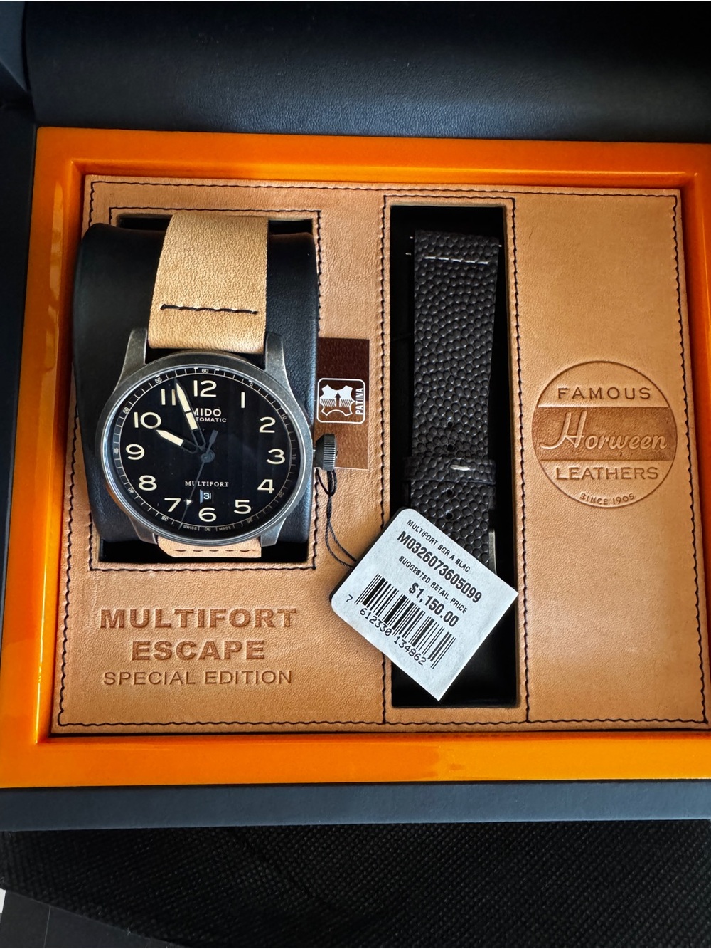 Mido Swiss Watch (Multifort Escape Edition Gift Set)